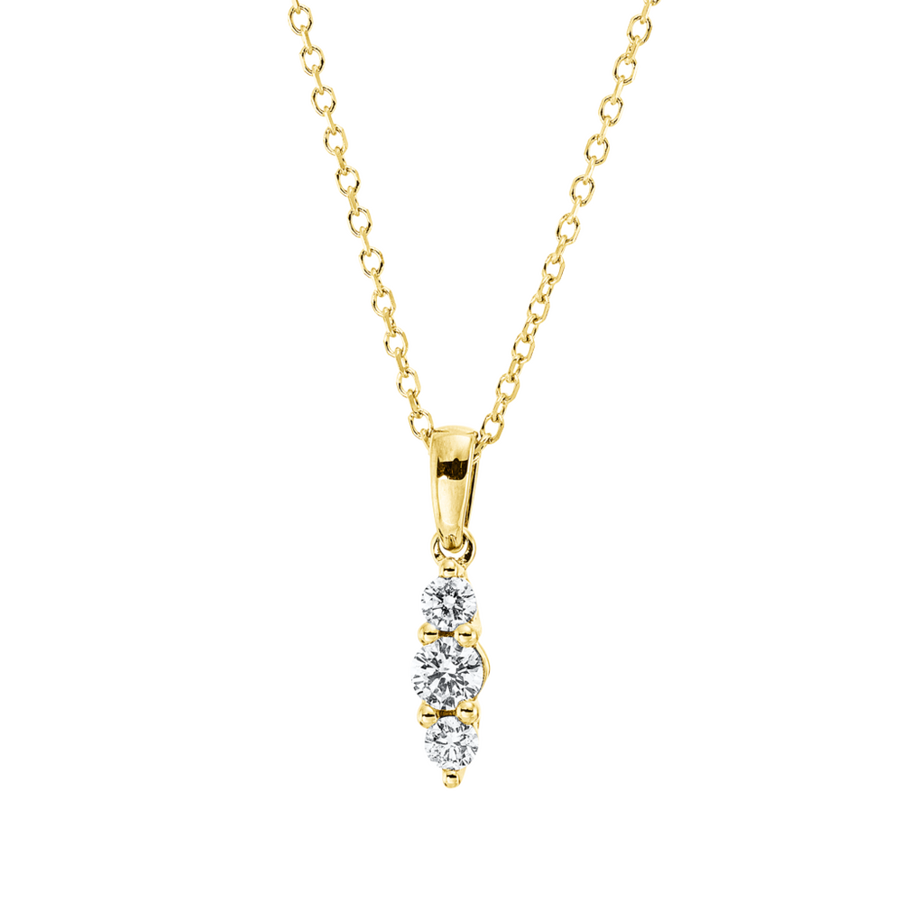 Brogle Classic Kette mit Diamantanhänger