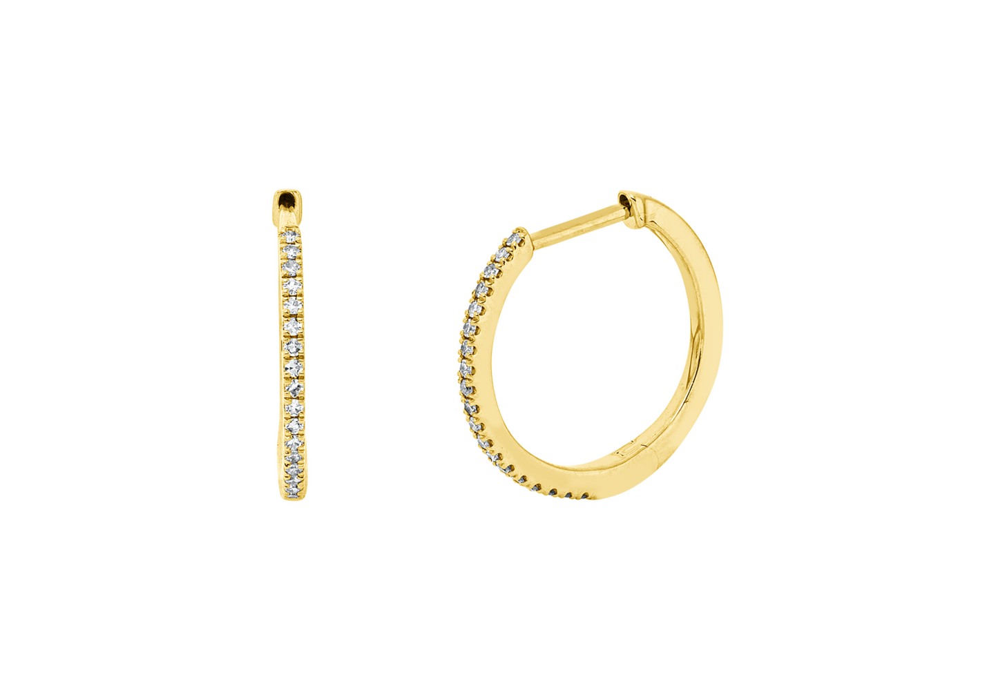 Brogle Classic Diamantcreolen Brogle Classic Diamantcreolen