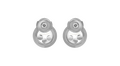 Chopard Icons Round Ohrstecker
