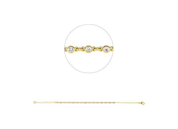 Brogle Classic Diamantarmband