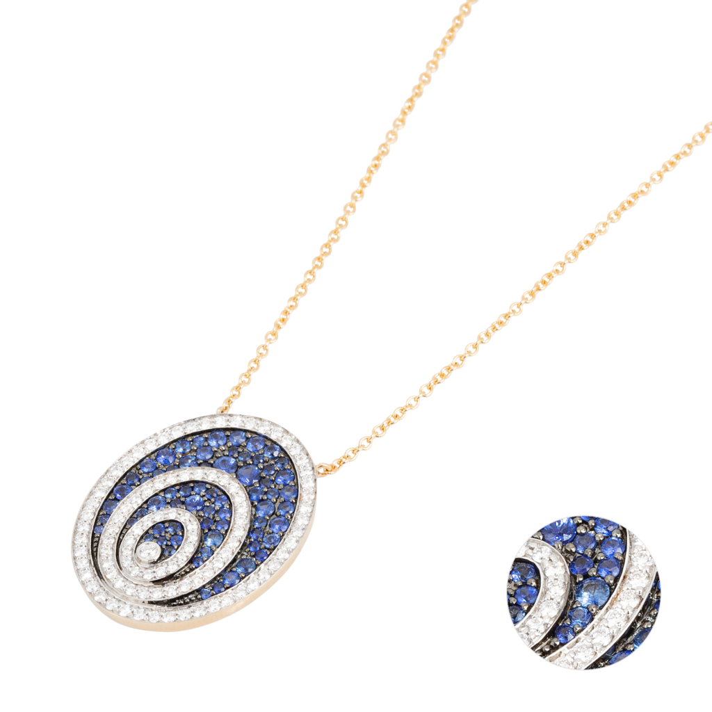 Ponte Vecchio Gioielli Saturno necklace with pendant Ponte Vecchio Gioielli Saturno necklace with pendant