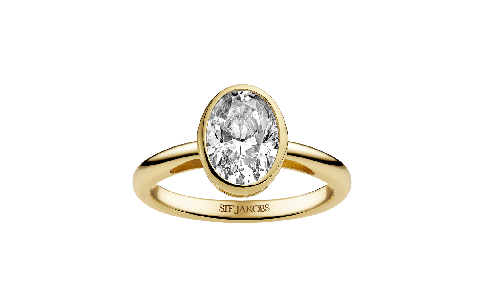 18 carat gold plated silver