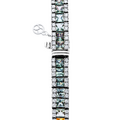 Brogle Selection sapphire bracelet Rainbow