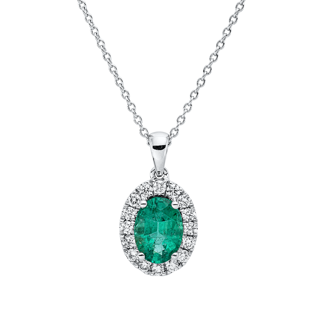 Brogle Classic Kette mit Smaragdanhänger Brogle Classic Kette mit Smaragdanhänger