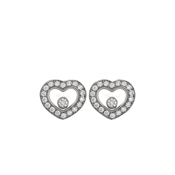 Chopard Icons Heart Stud Earrings