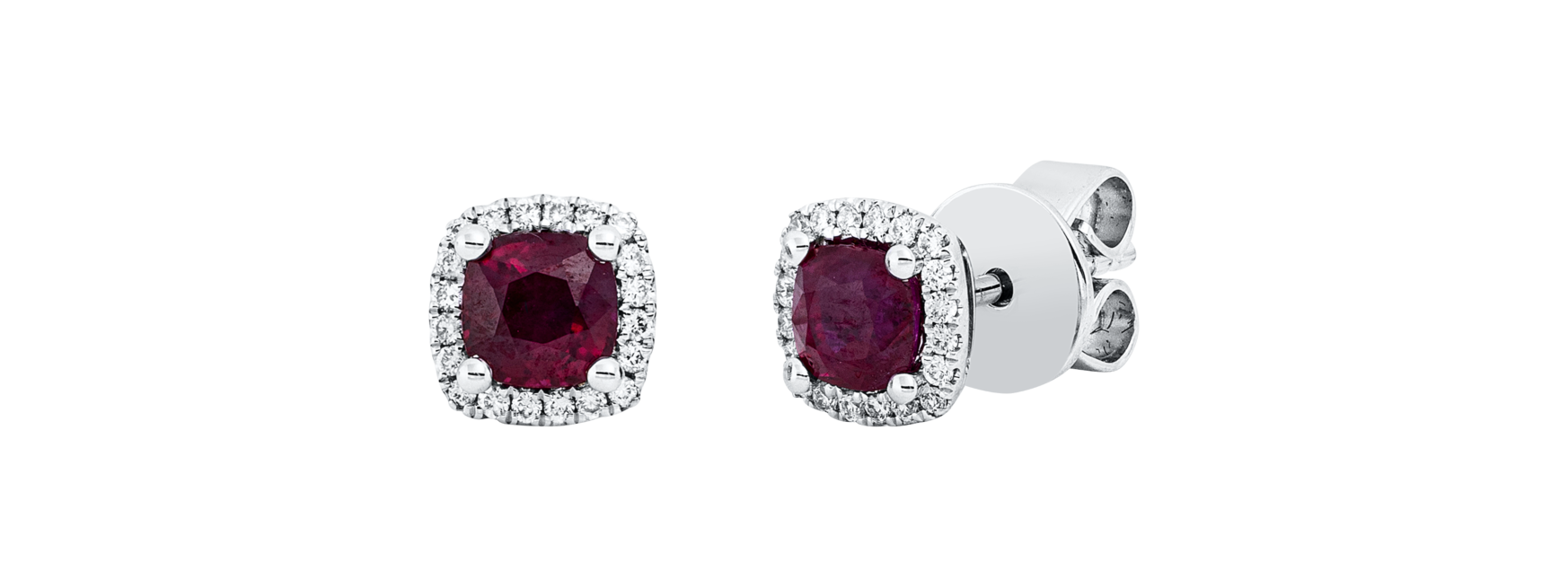 Brogle Classic ruby stud earrings Brogle Classic ruby stud earrings
