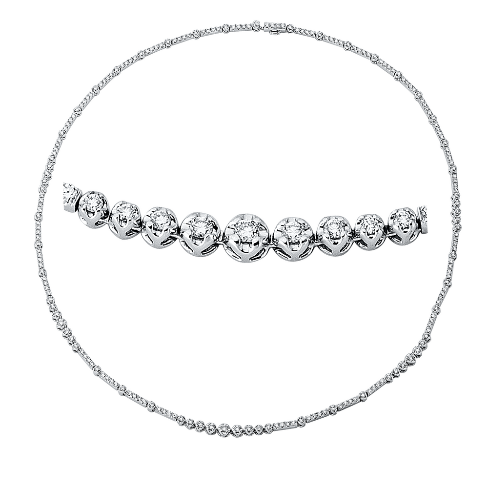 Brogle Classic tennis necklace Brogle Classic tennis necklace