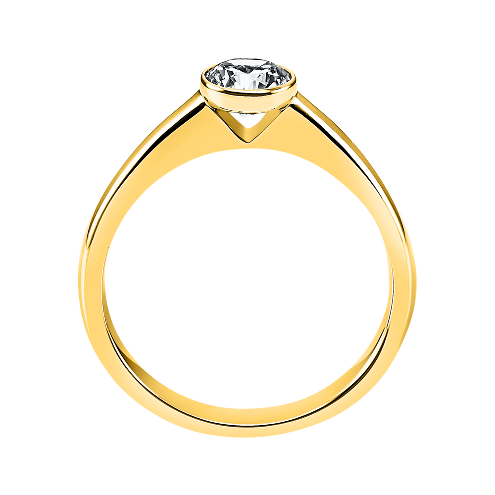 Brogle Selection solitaire ring Sophie up to 0.5 carat