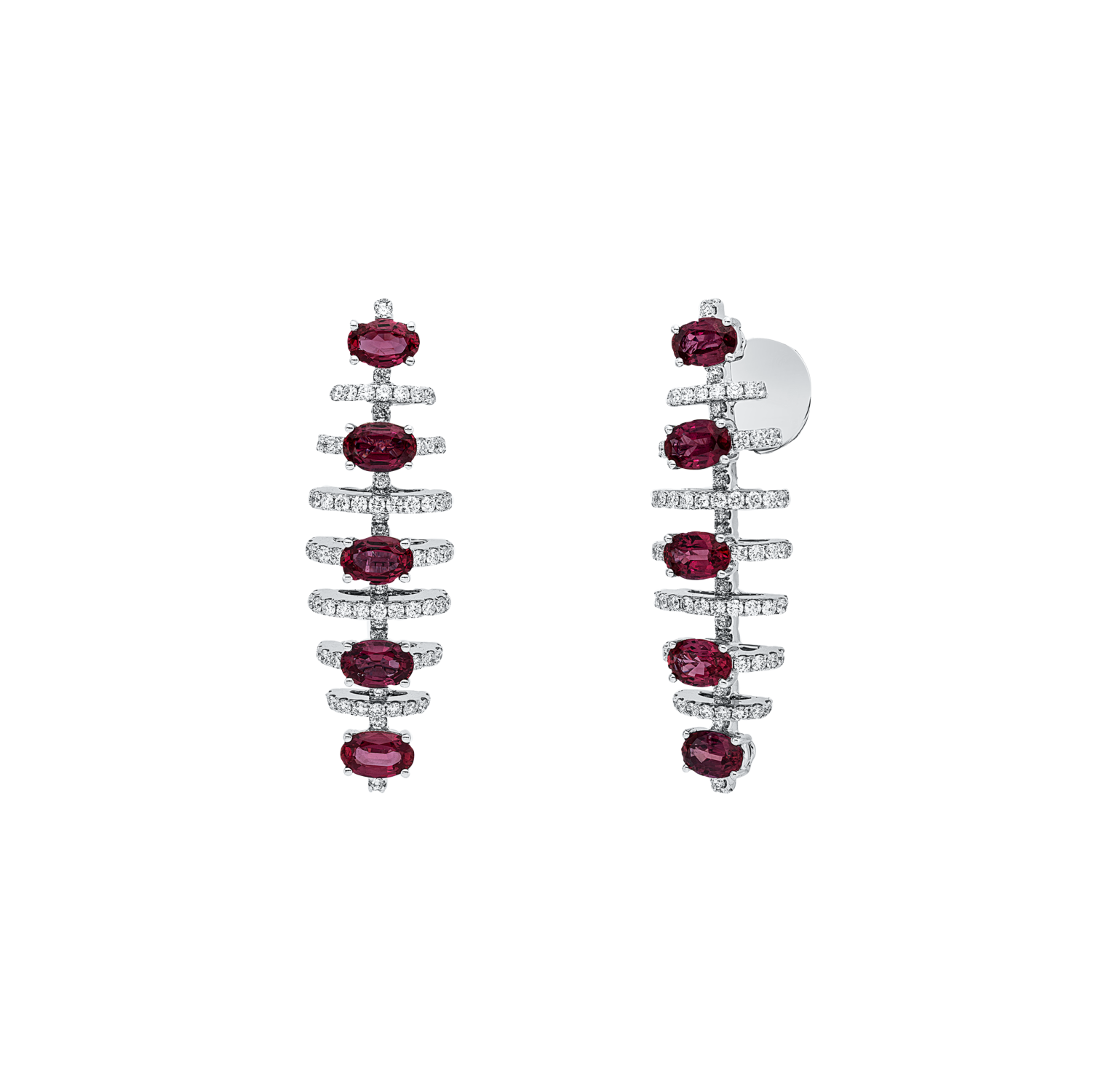 Brogle Selection ruby earrings