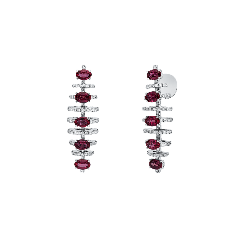 Brogle Selection ruby earrings