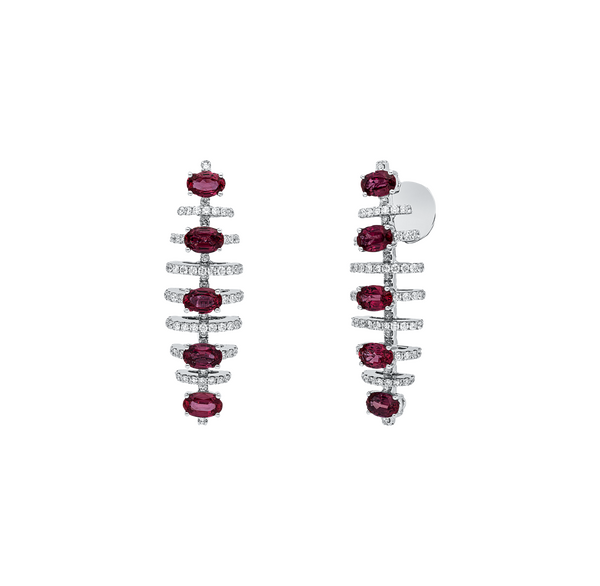 Brogle Selection ruby earrings Brogle Selection ruby earrings