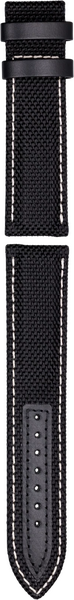 Union Glashütte schwarzes Textil-Armband 21mm Union Glashütte schwarzes Textil-Armband 21mm