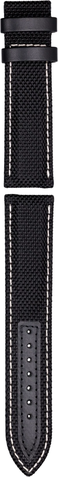 Union Glashütte schwarzes Textil-Armband 21mm Union Glashütte schwarzes Textil-Armband 21mm