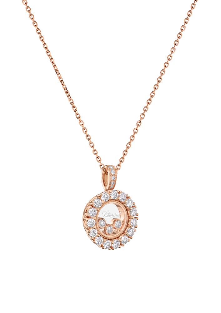 Chopard Happy Diamonds Icons Round Necklace with Pendant