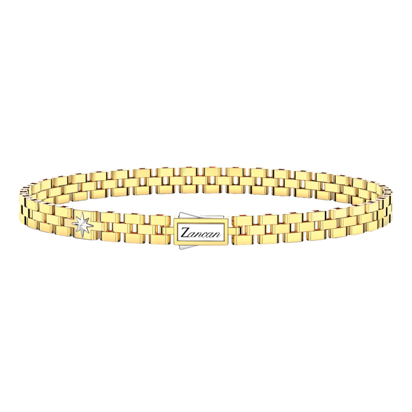 Zancan Insignia Gold bracelet