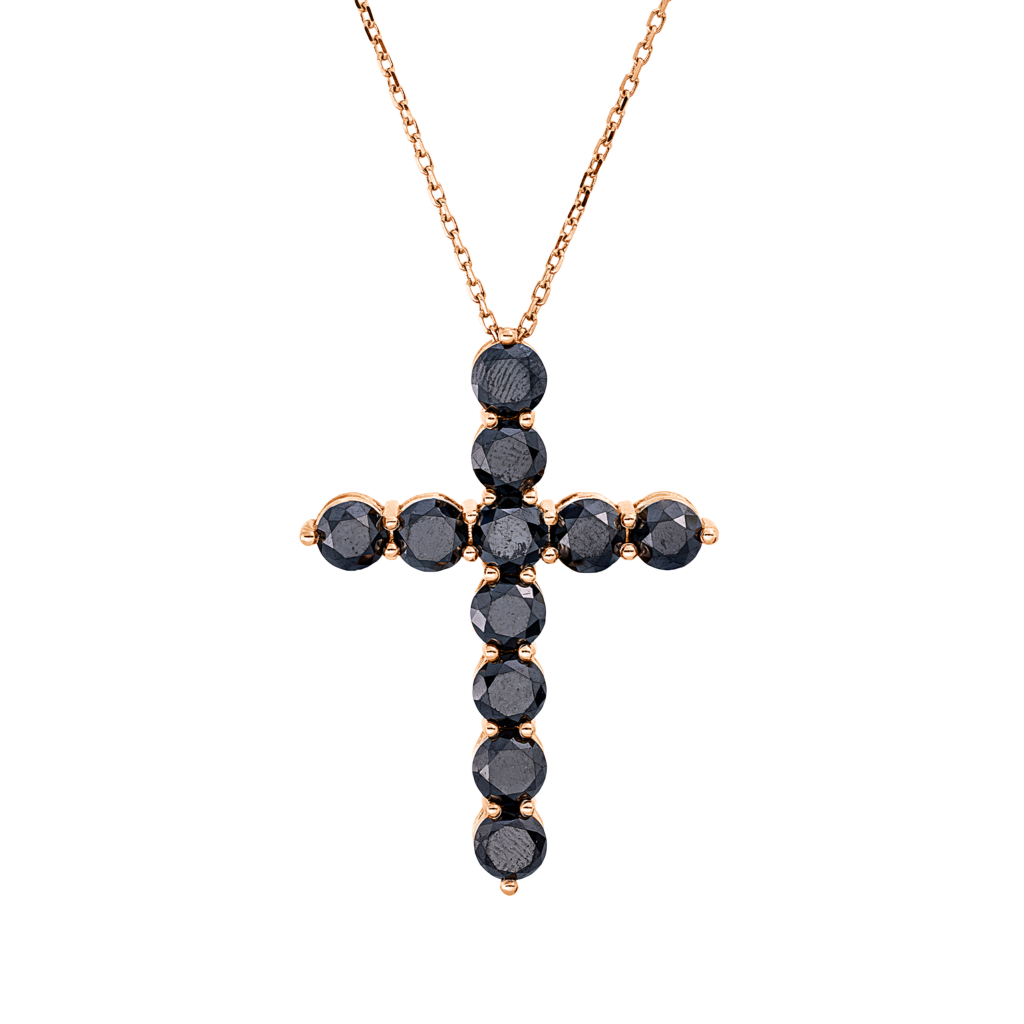 Brogle Selection Kette mit Diamantkreuz