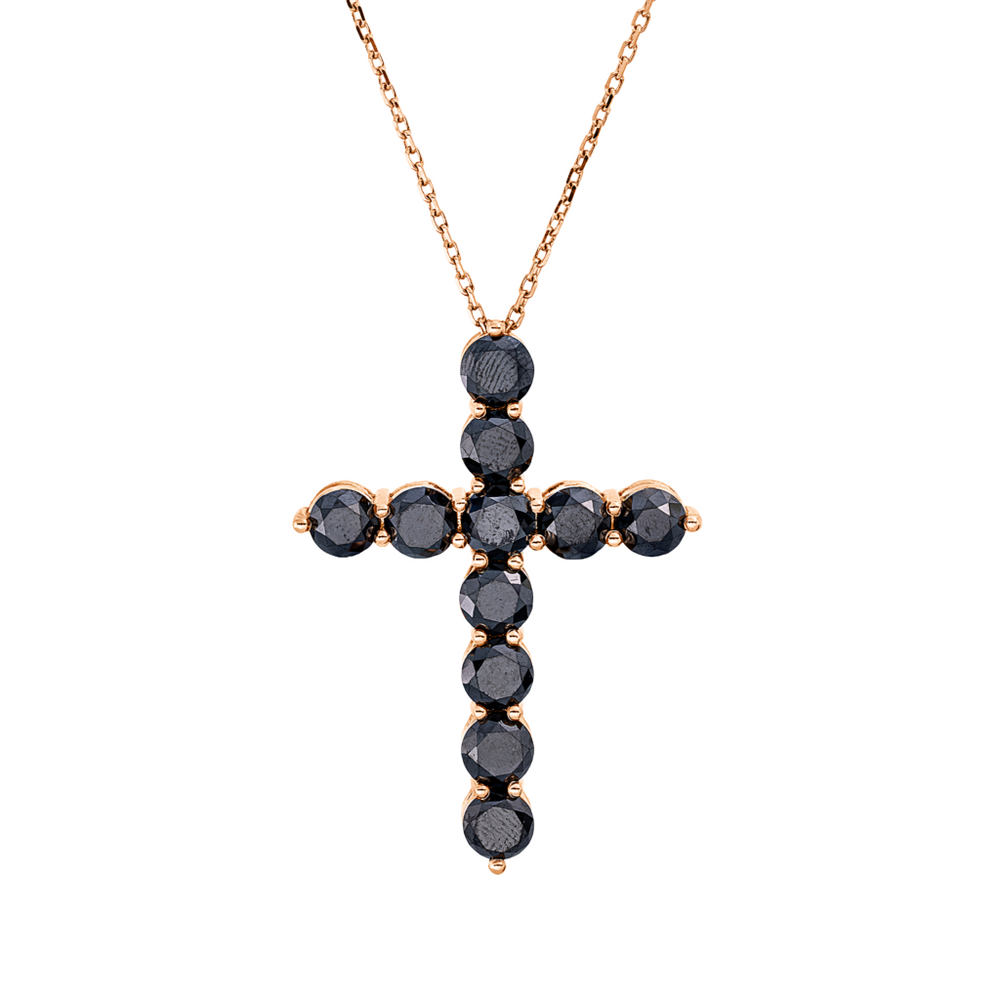 Brogle Selection Kette mit Diamantkreuz