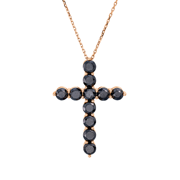 Brogle Selection Kette mit Diamantkreuz Brogle Selection Kette mit Diamantkreuz