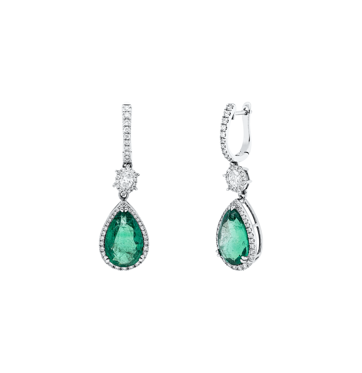 Brogle Selection emerald earrings Brogle Selection emerald earrings