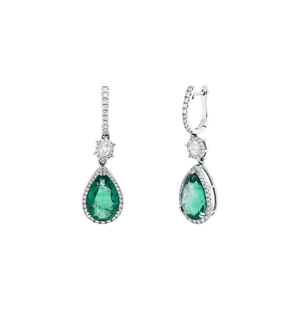 Brogle Selection emerald earrings Brogle Selection emerald earrings