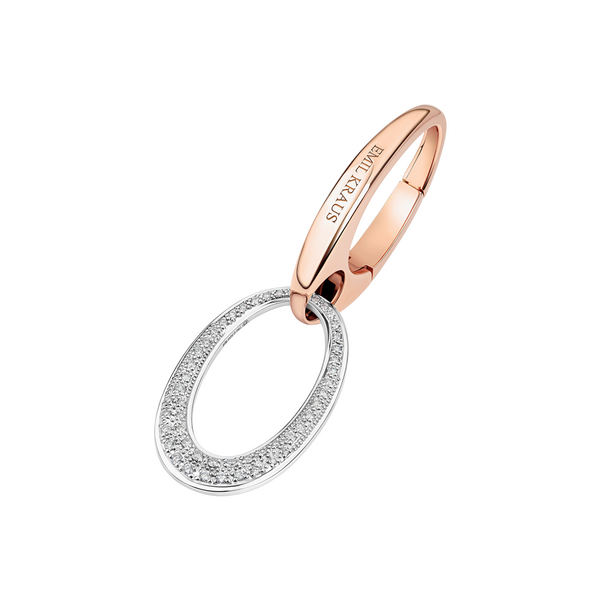 Emil Kraus Ellipse carabiner with chain eyelet