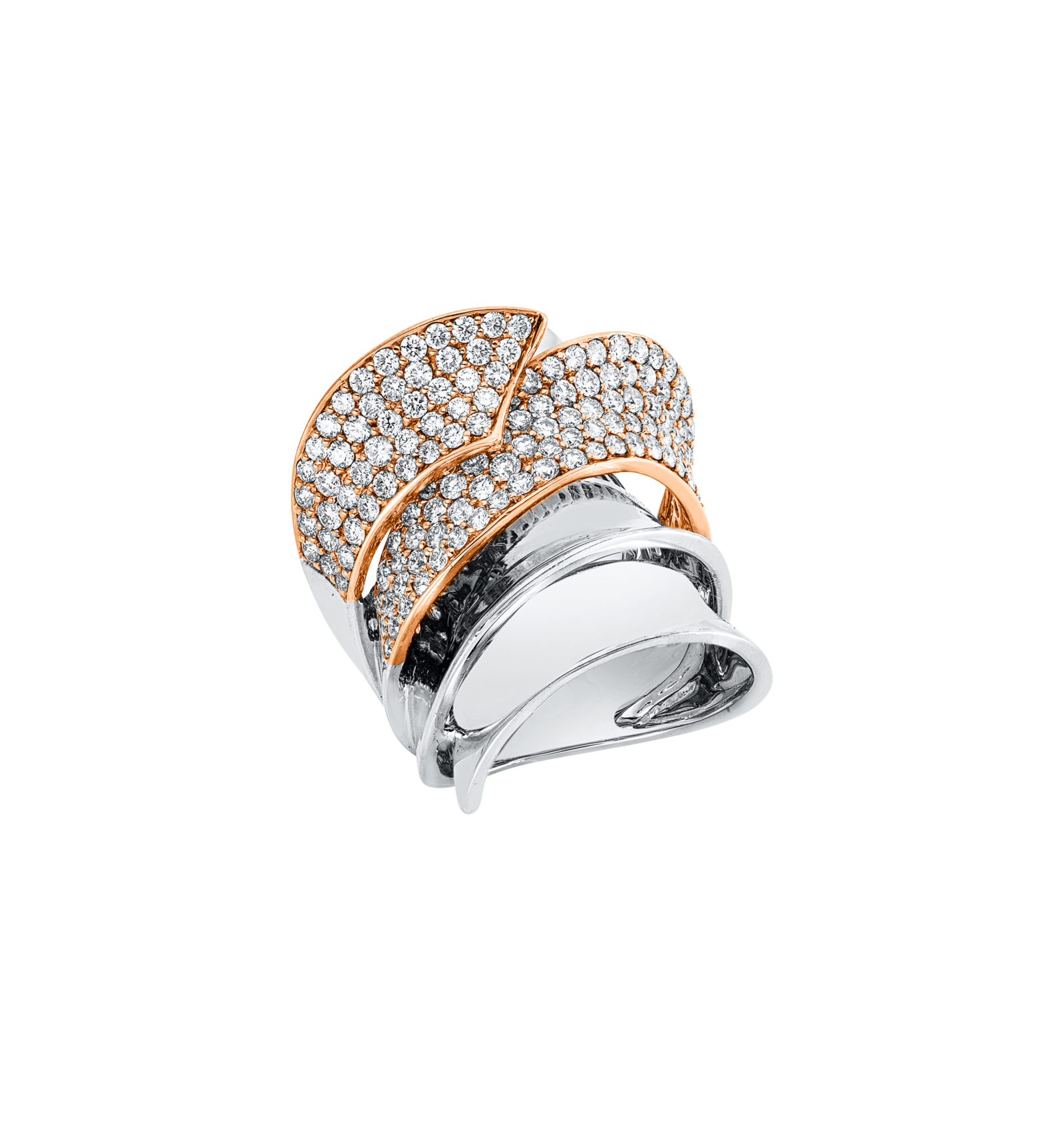 Brogle Selection Bicolor diamond ring Brogle Selection Bicolor diamond ring