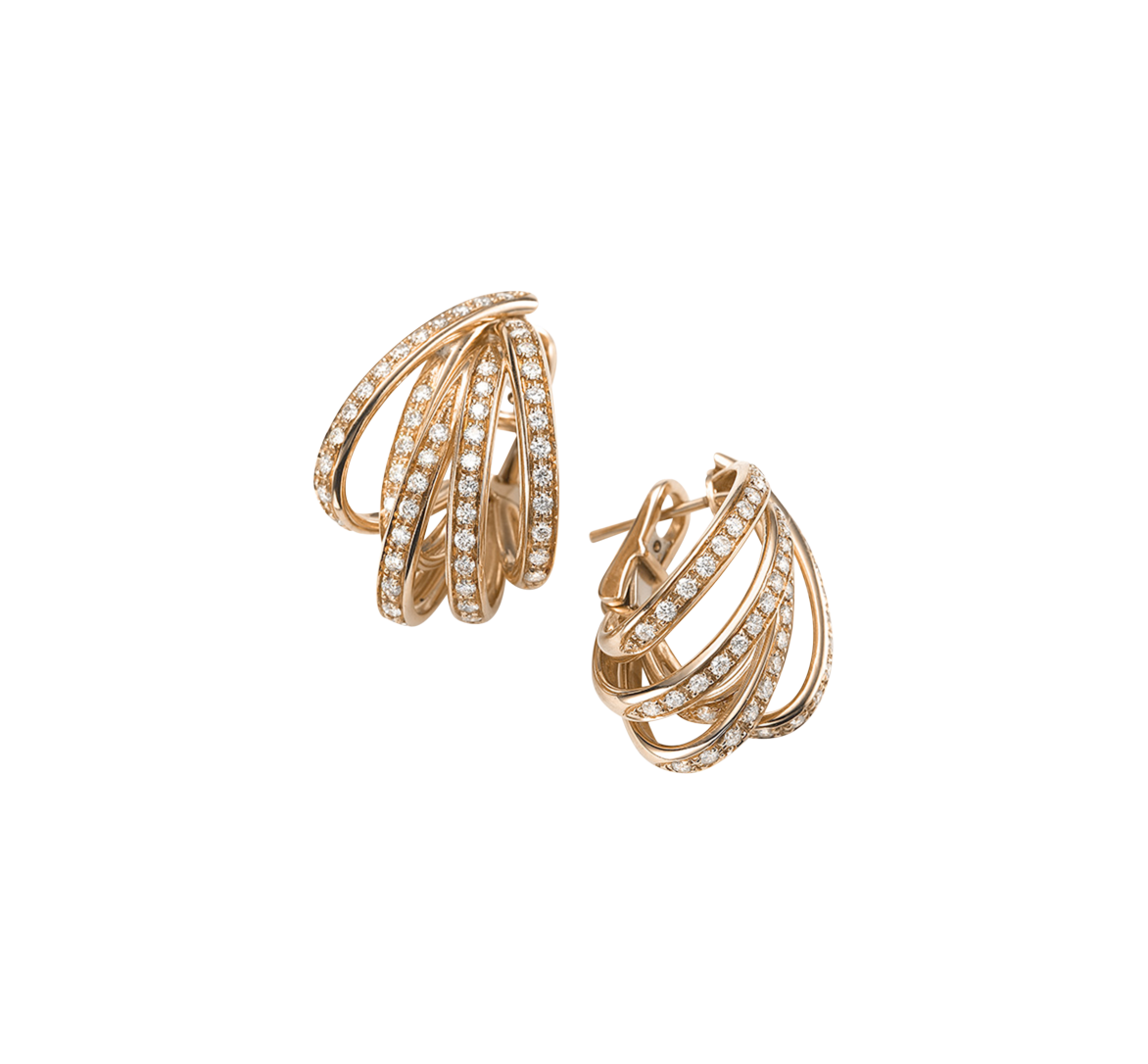 Mattioli Tibet hoop earrings