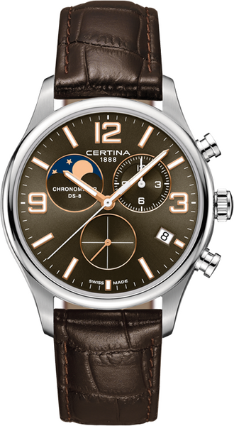 Certina DS-8 Quartz Chrono Moonphase 42mm