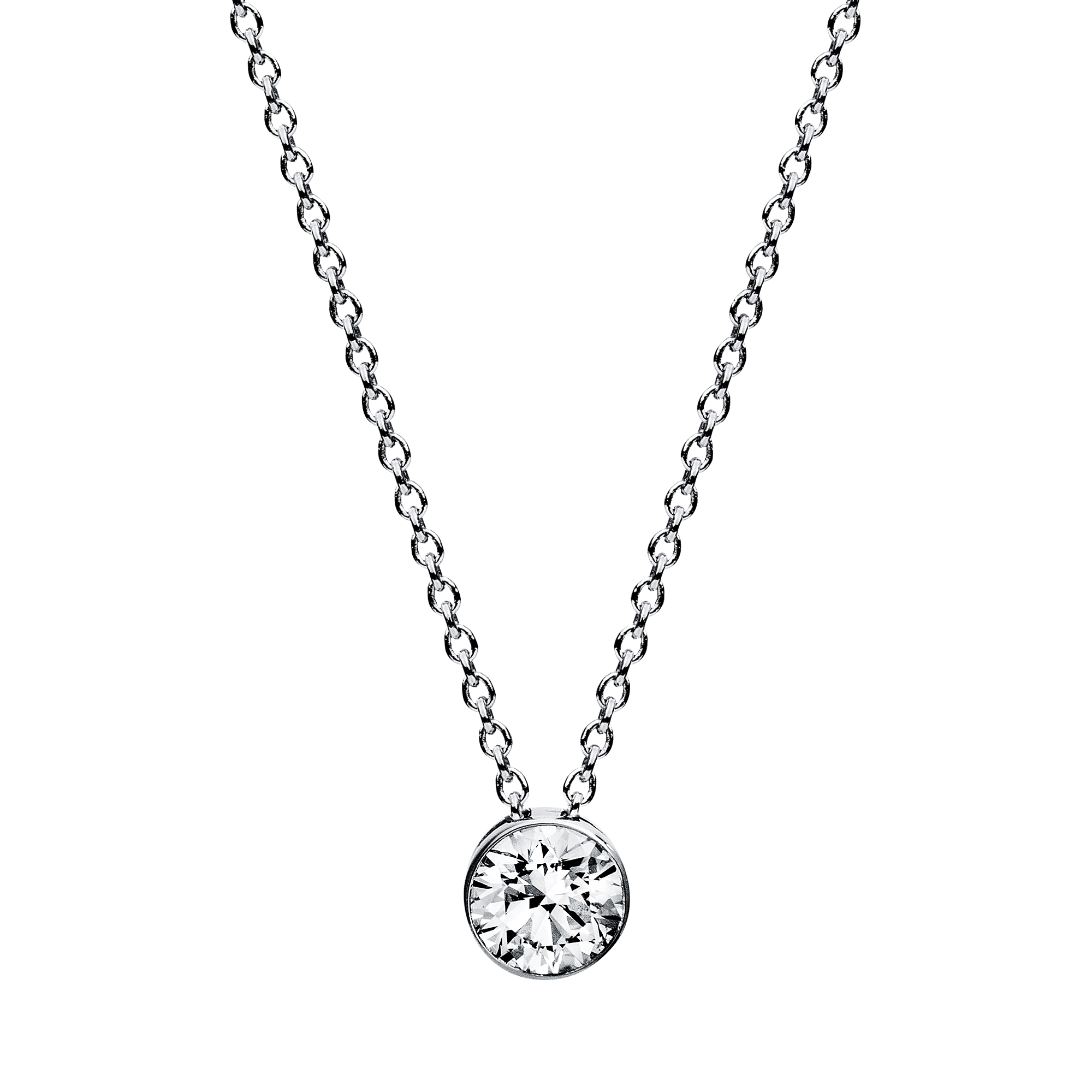 Brogle Selection necklace with pendant Sophie up to 0.5 carat Brogle Selection necklace with pendant Sophie up to 0.5 carat