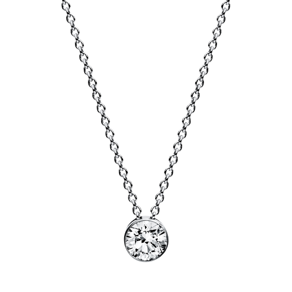 Brogle Selection necklace with pendant Sophie up to 0.5 carat Brogle Selection necklace with pendant Sophie up to 0.5 carat
