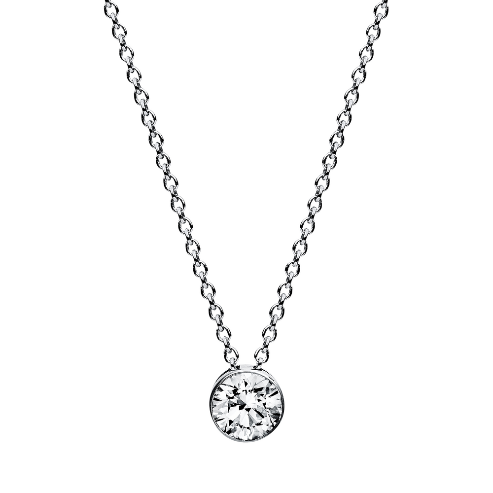 Brogle Selection necklace with pendant Sophie up to 0.5 carat Brogle Selection necklace with pendant Sophie up to 0.5 carat