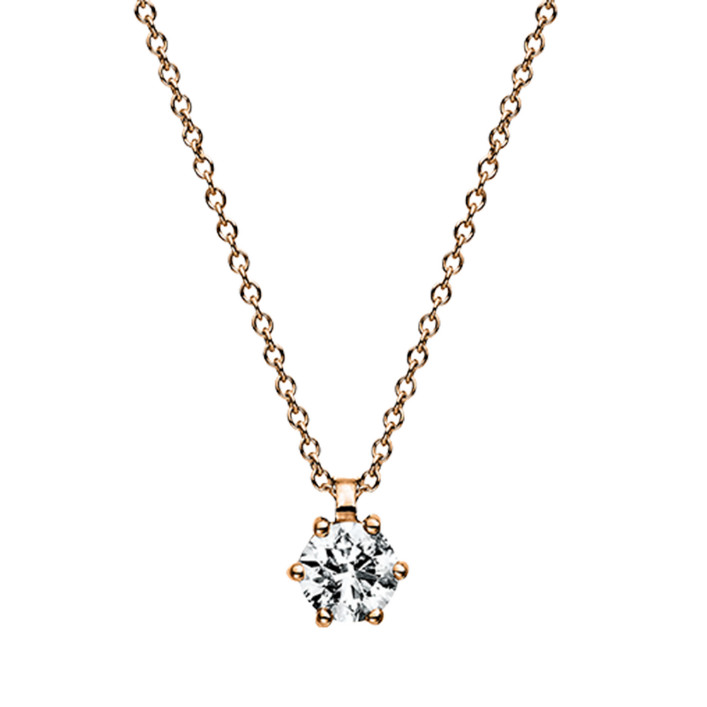 Brogle solitaire necklace Marie up to 0.5 carat Brogle solitaire necklace Marie up to 0.5 carat