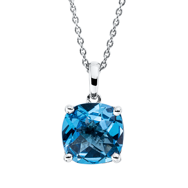 Brogle Classic necklace with topaz pendant