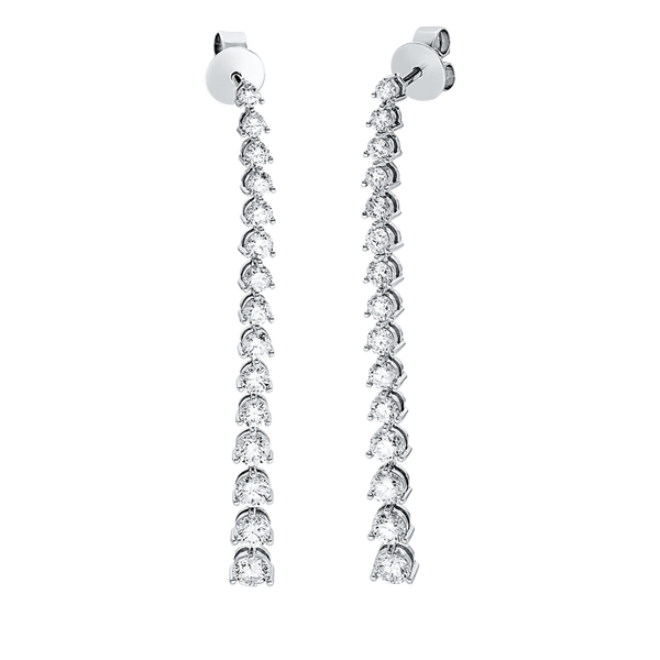 Brogle Selection Eternity diamond earrings