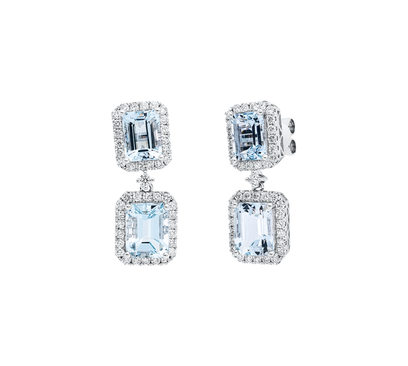 Brogle Selection Aquamarinohrhänger