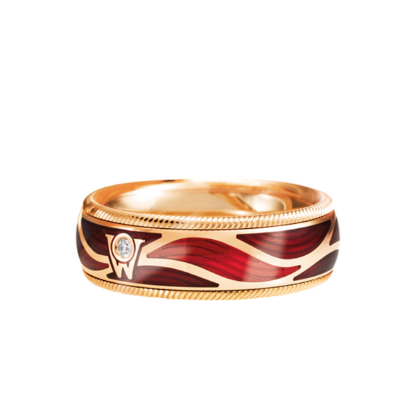 Wellendorff Fire shimmer Ring