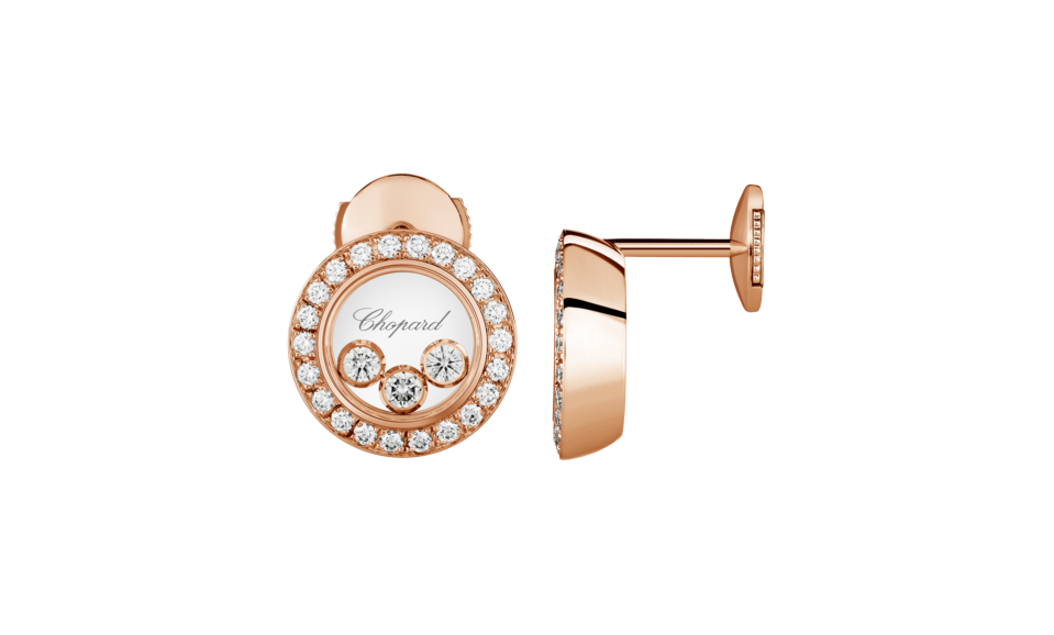 Chopard Icons Round Stud Earrings