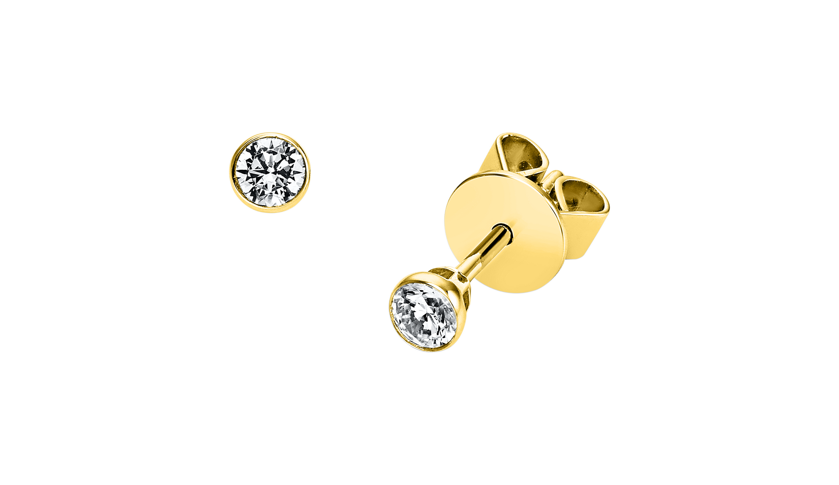 Brogle Selection ear studs Sophie up to 0.25 carat Brogle Selection ear studs Sophie up to...