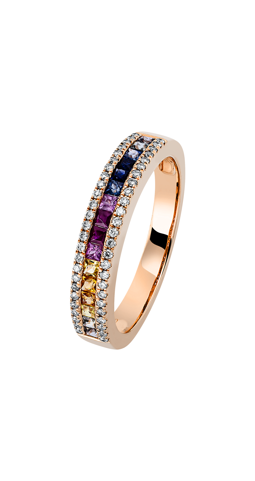 Brogle Classic Sapphire Ring Rainbow Brogle Classic Sapphire Ring Rainbow
