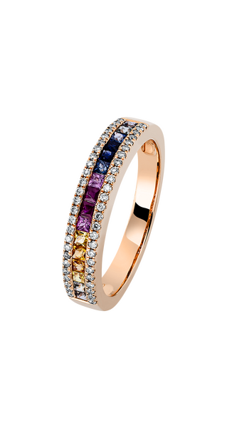 Brogle Classic Sapphire Ring Rainbow Brogle Classic Sapphire Ring Rainbow