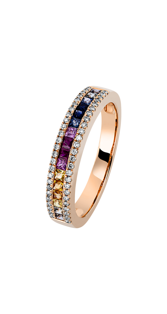 Brogle Classic Sapphire Ring Rainbow Brogle Classic Sapphire Ring Rainbow