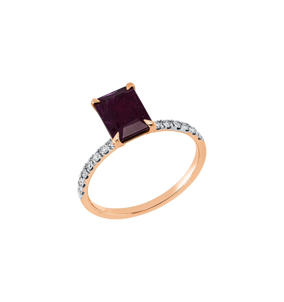 Brogle Classic Bicolor Ruby Ring Brogle Classic Bicolor Ruby Ring