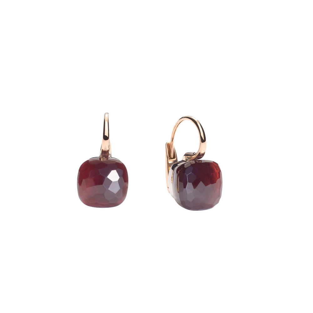 Pomellato Nudo garnet earrings