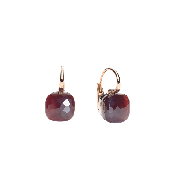 Pomellato Nudo garnet earrings