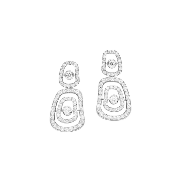 Mattioli Puzzle Diamonds stud earrings