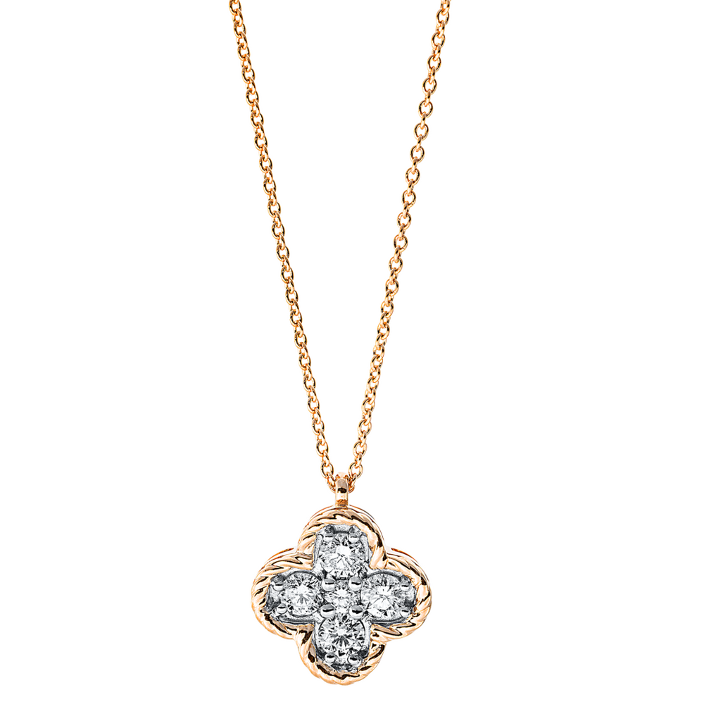 Brogle Classic necklace with diamond pendant