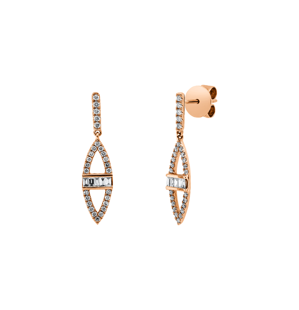 Brogle Classic diamond earrings