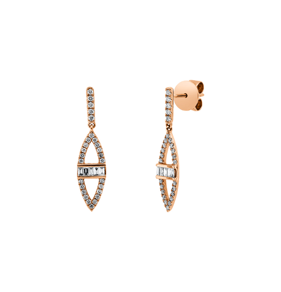 Brogle Classic diamond earrings