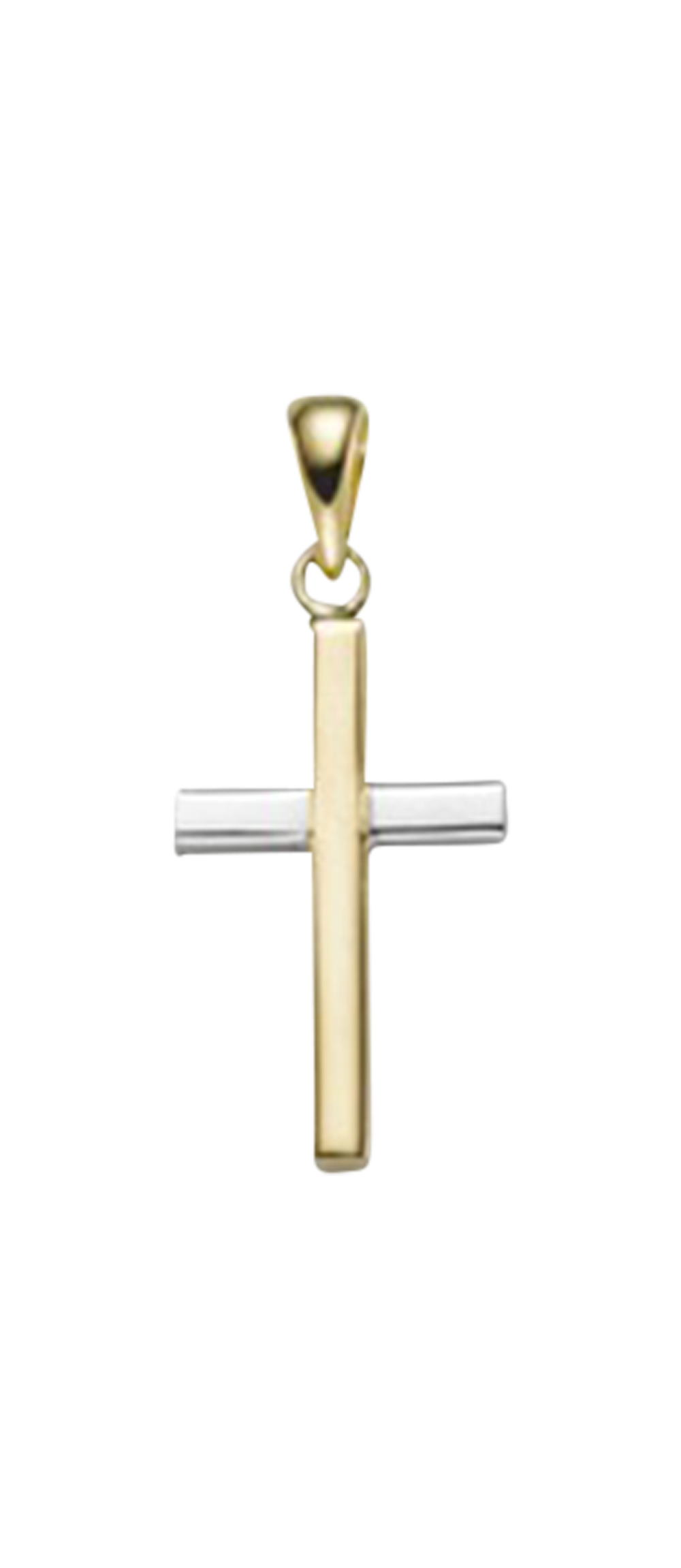 Brogle Classic Bicolor Kreuzanhänger aus Gold Brogle Classic Bicolor Kreuzanhänger aus Gold