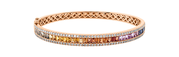Brogle Selection Saphirarmreif Rainbow